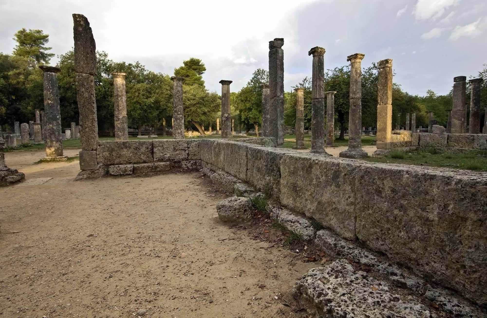 Palaestra Arena at ancient Olympia